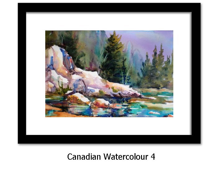 Canadian Watercolour Art Prints